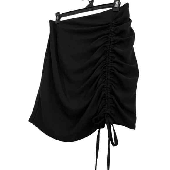 J.O.A. Just One Answer Cinched Hem Mini Skirt - Size Medium - Picture 1 of 11